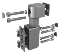 1.63.54080L.XX - Gewricht voor een systeemarm 40-80mm (Set)
