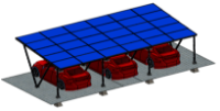 Zonnepanelen Carport - 3A-L