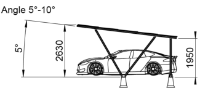 Zonnepanelen Carport - 3A-L