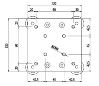 4.221.001 - Sledeplaat 45x90