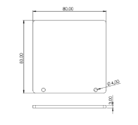 1.75.2080802 E-kanaal eindkap 80x80