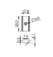 1.32.4FM3 - Inkantelbare moer