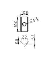1.32.4FM5 - Inkantelbare moer