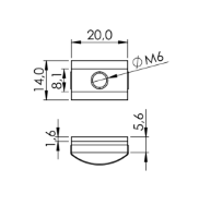 1.32.FM6 - Schuifmoer met veer, FM6